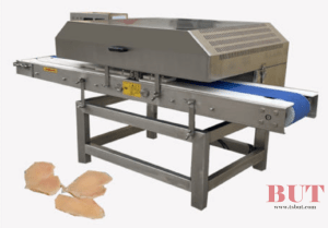 Multi layer horizontal chicken slicer