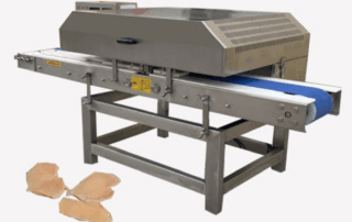 Multi layer horizontal chicken slicer