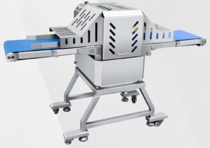 Multi functional meat slicer conveyor type