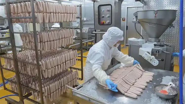 Sausage production